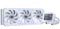 Valkyrie V360 LCD 360mm AiO Liquid CPU Cooler in White